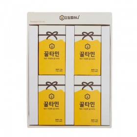 [명절선물]꿀타민 제주도 야생화벌꿀 스틱형 달콤허니5호