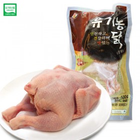 [올계]유기농닭 500g (삼계용) [냉동] 1마리