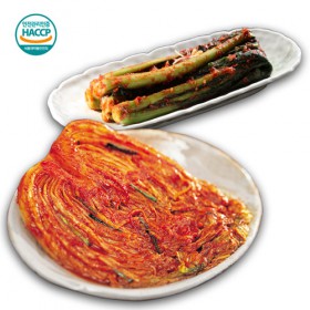 [월드푸드챔피언 대상]러블리 전라김치 포기김치2kg+갓김치2kg