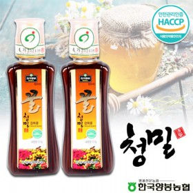 [양봉농협]등급있는 청밀 야생화꿀500g*2/HACCP인증