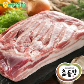 [축협]국산돼지 삼겹살 보쌈용 500g